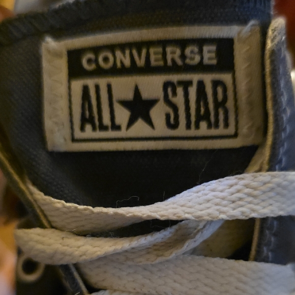 Converse All-Star Men's Charcoal Grey Sneakers Size 8 - Picture 6 of 7